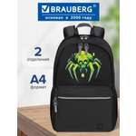 Рюкзак Brauberg зеленый паук