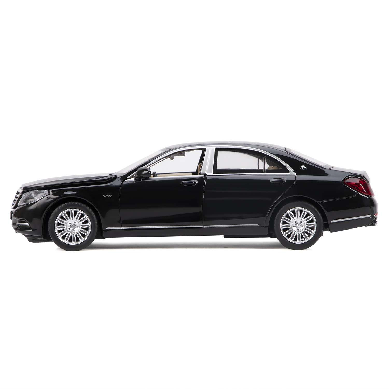 Автомобиль АВТОпанорама Mercedes Benz S600 1:32 JB1251034 - фото 11