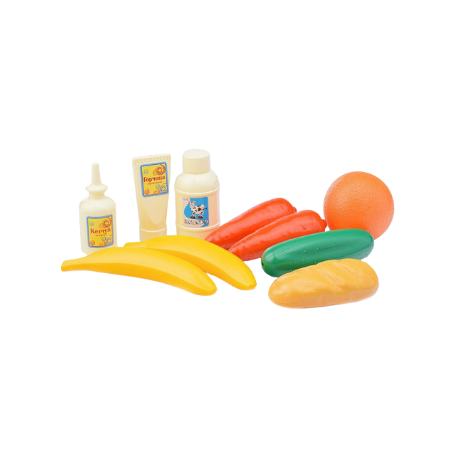 Игровой набор СТРОМ тележки и корзинки, продукты, касса - фото 2