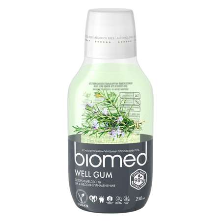 Ополаскиватель для полости рта BIOMED Well Gum 250мл
