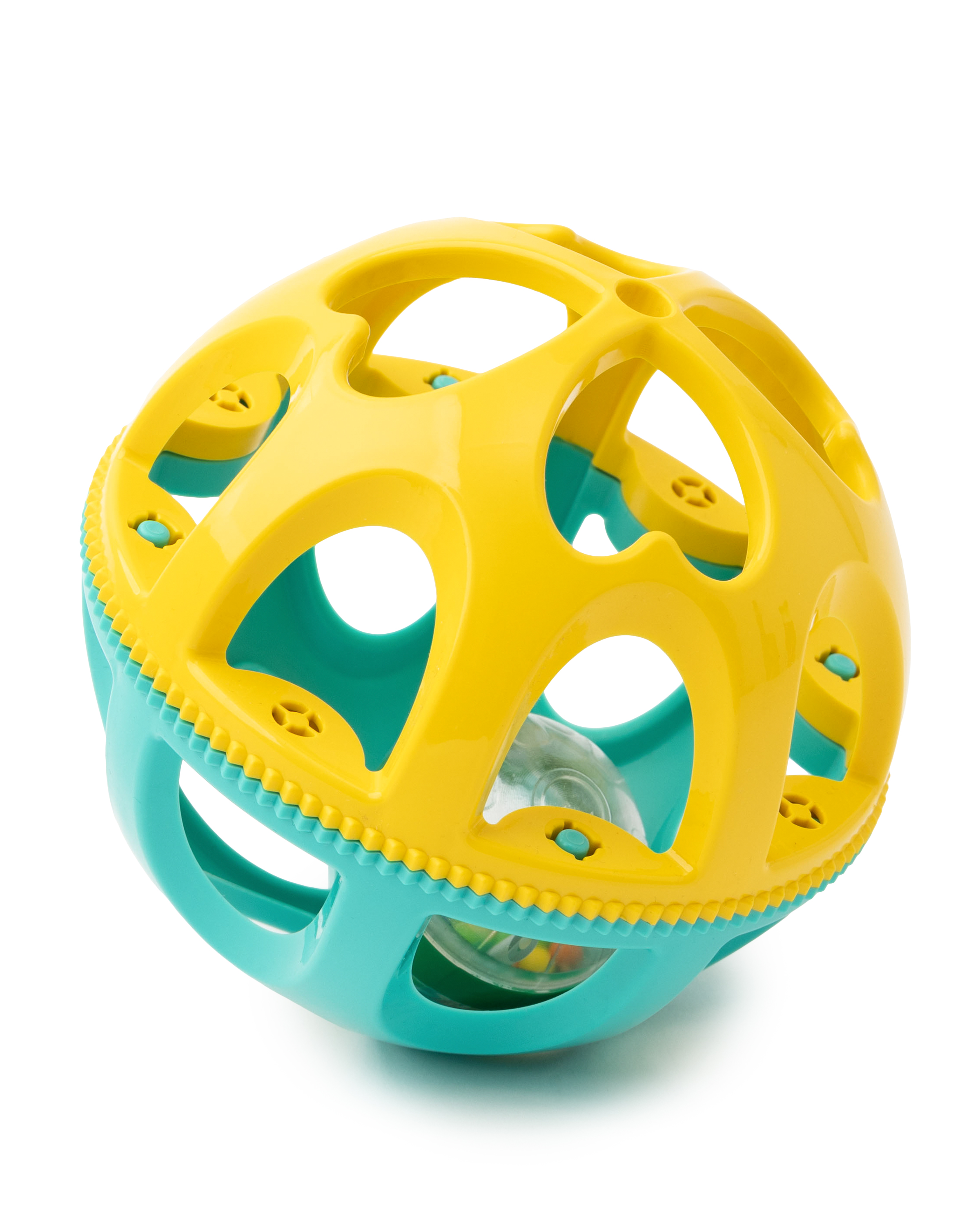 Изображение товара Игрушка погремушка Весёлый шар для развития малыша безопасная и яркая