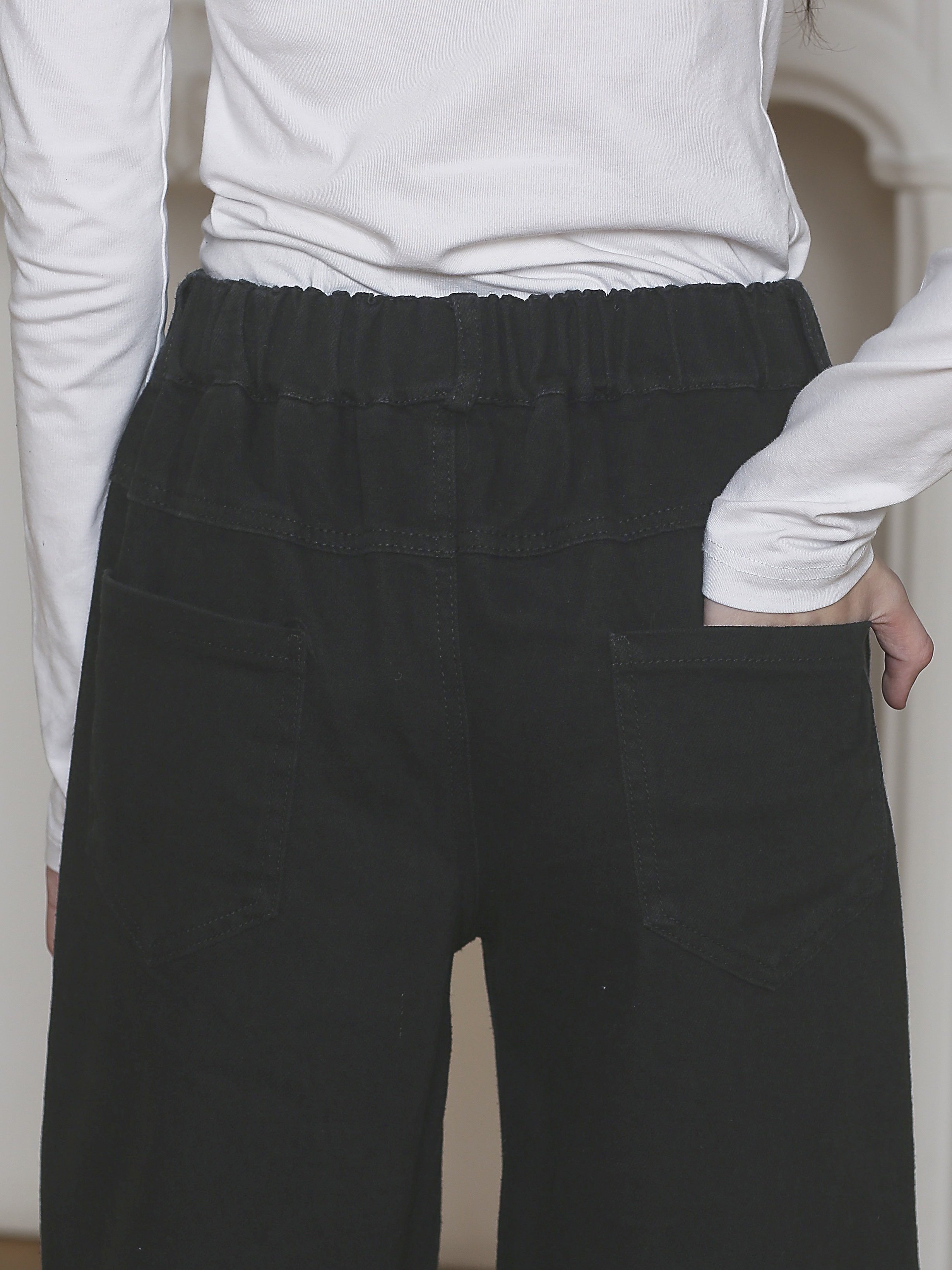 Джинсы-палаццо СИНИЙ МИР R256-IL - фото 11