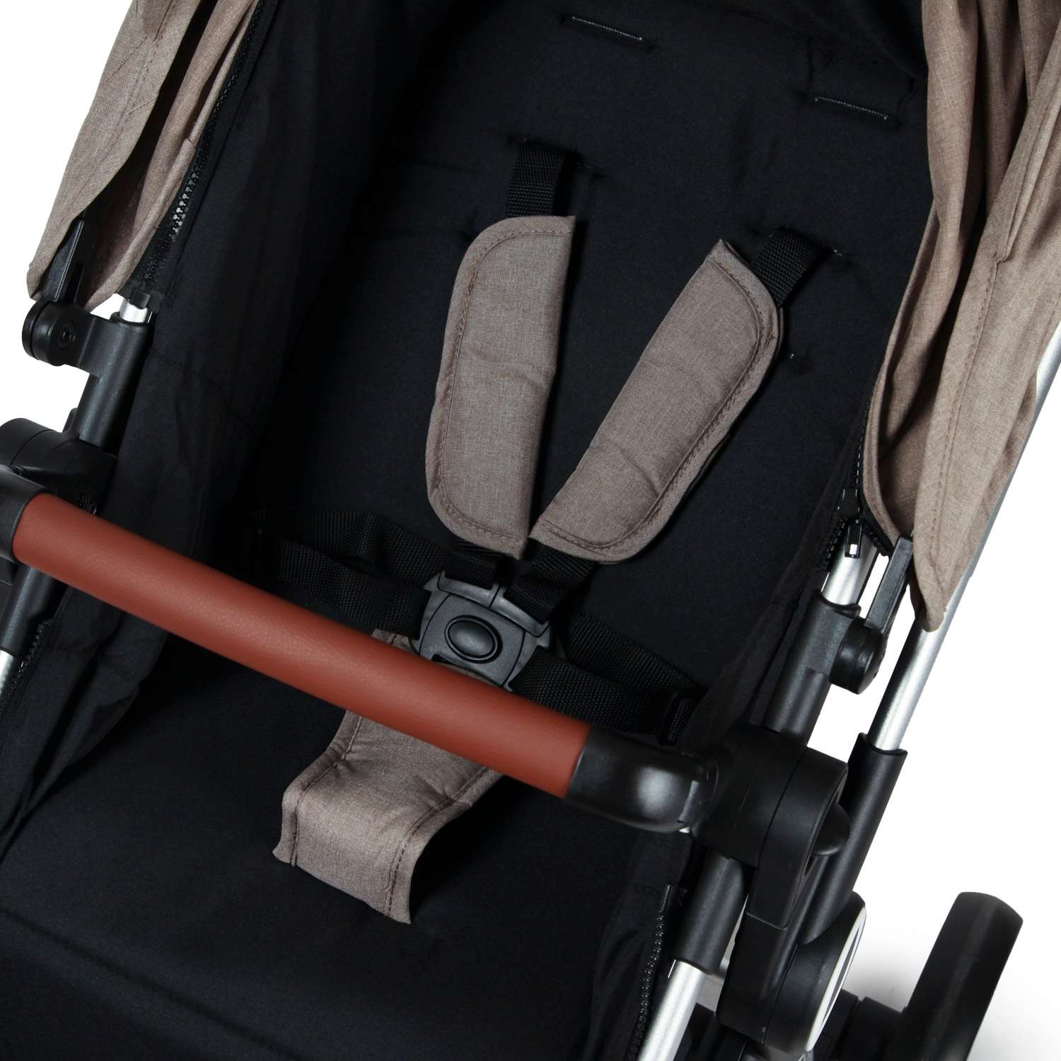 Коляска трансформер Babyton FlexiRide Black-Beige - фото 21