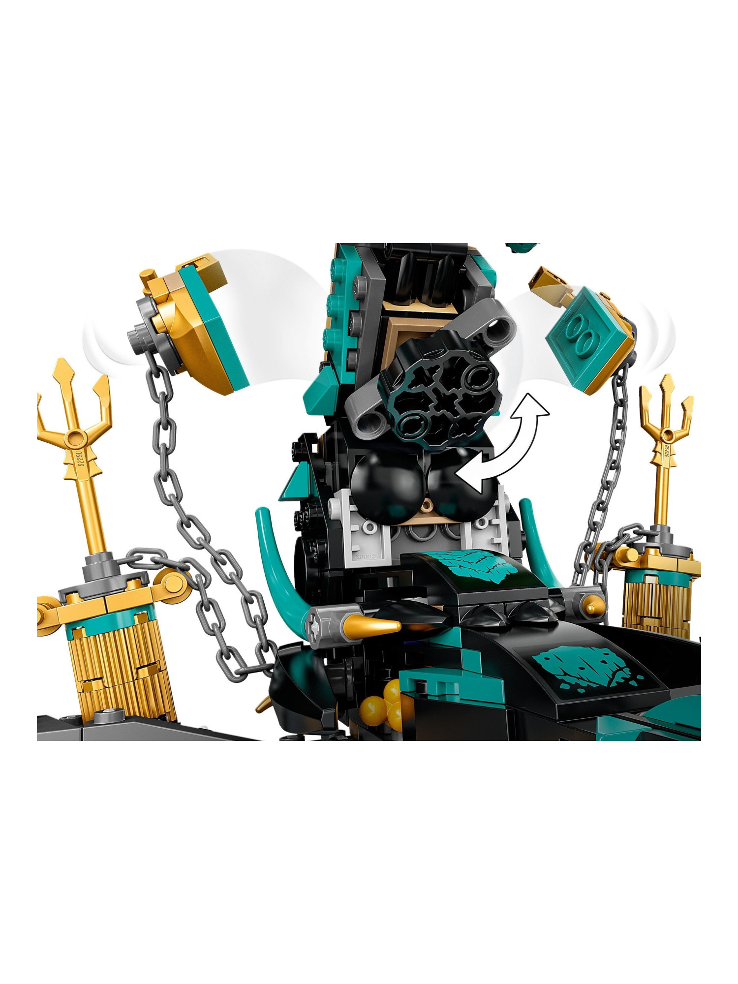 Конструктор LEGO NINJAGO Храм моря 1060 дет. - фото 7