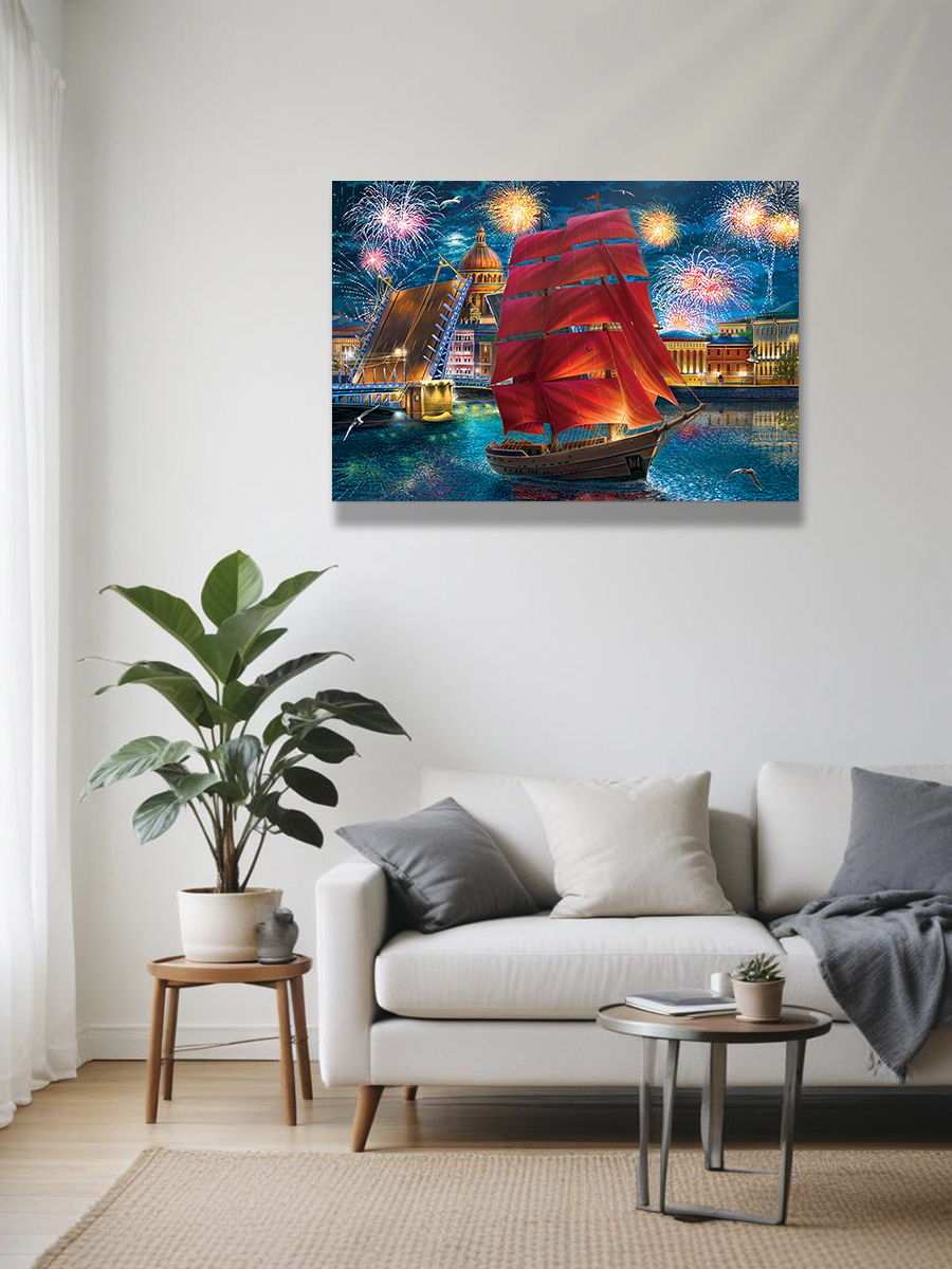 Пазл Рыжий кот классический - фото 3