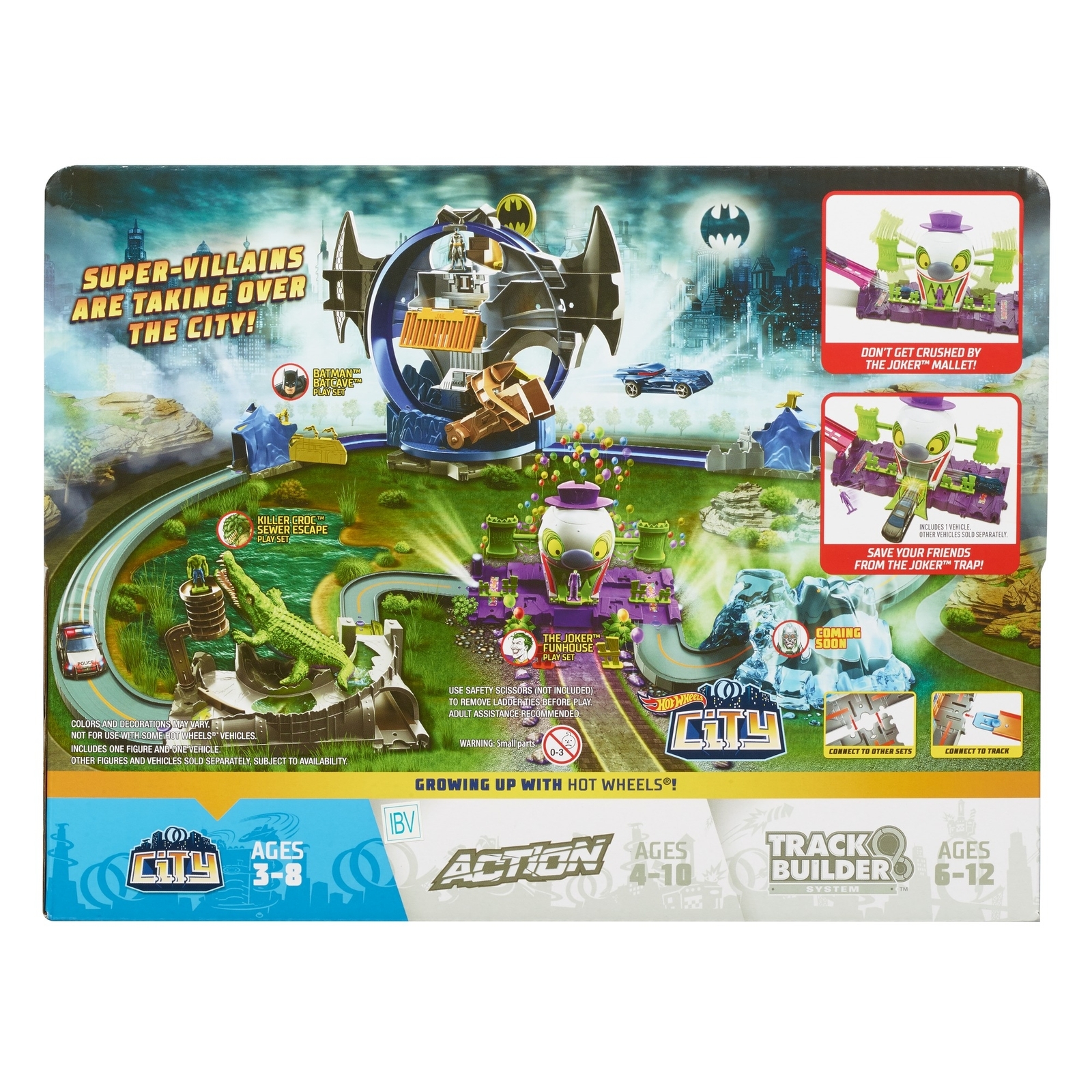 Набор игровой Hot Wheels Сити Бэтмен в ассортименте GBW50 GBW50 - фото 4