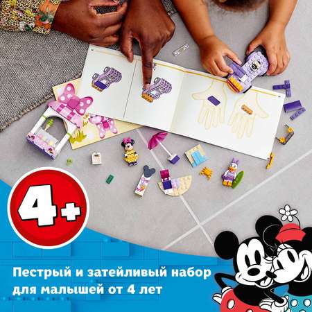 Конструктор LEGO Mickey and Friends Магазин мороженого Минни блочный