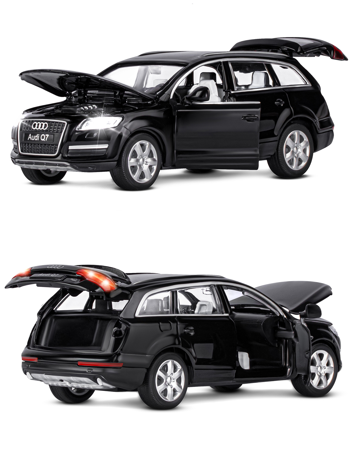 Внедорожник АВТОпанорама Audi Q7 1:32 JB1251292 - фото 8