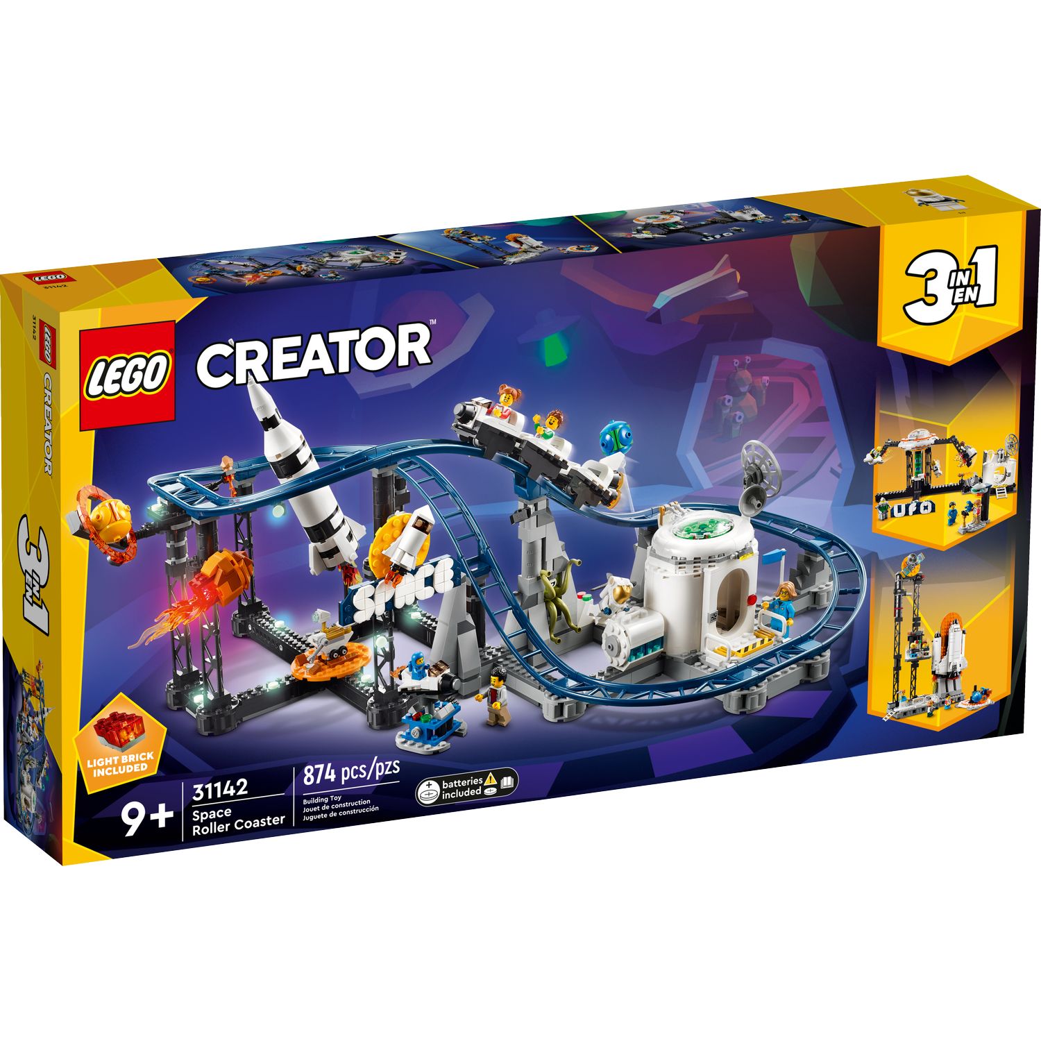 Конструктор LEGO Creator Space Roller Coaster 874 дет. - фото 6