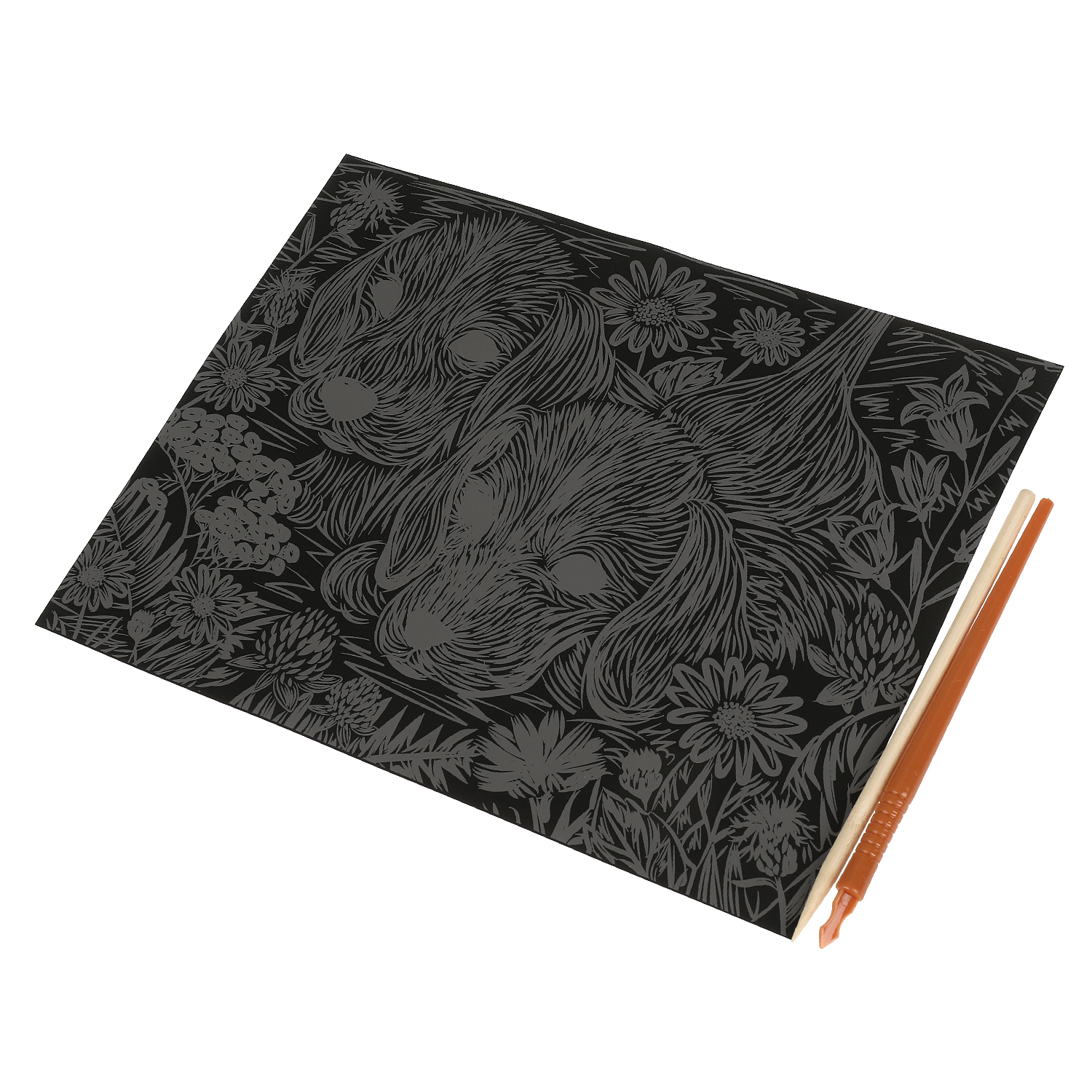 Гравюра Multiart Щенки - фото 2