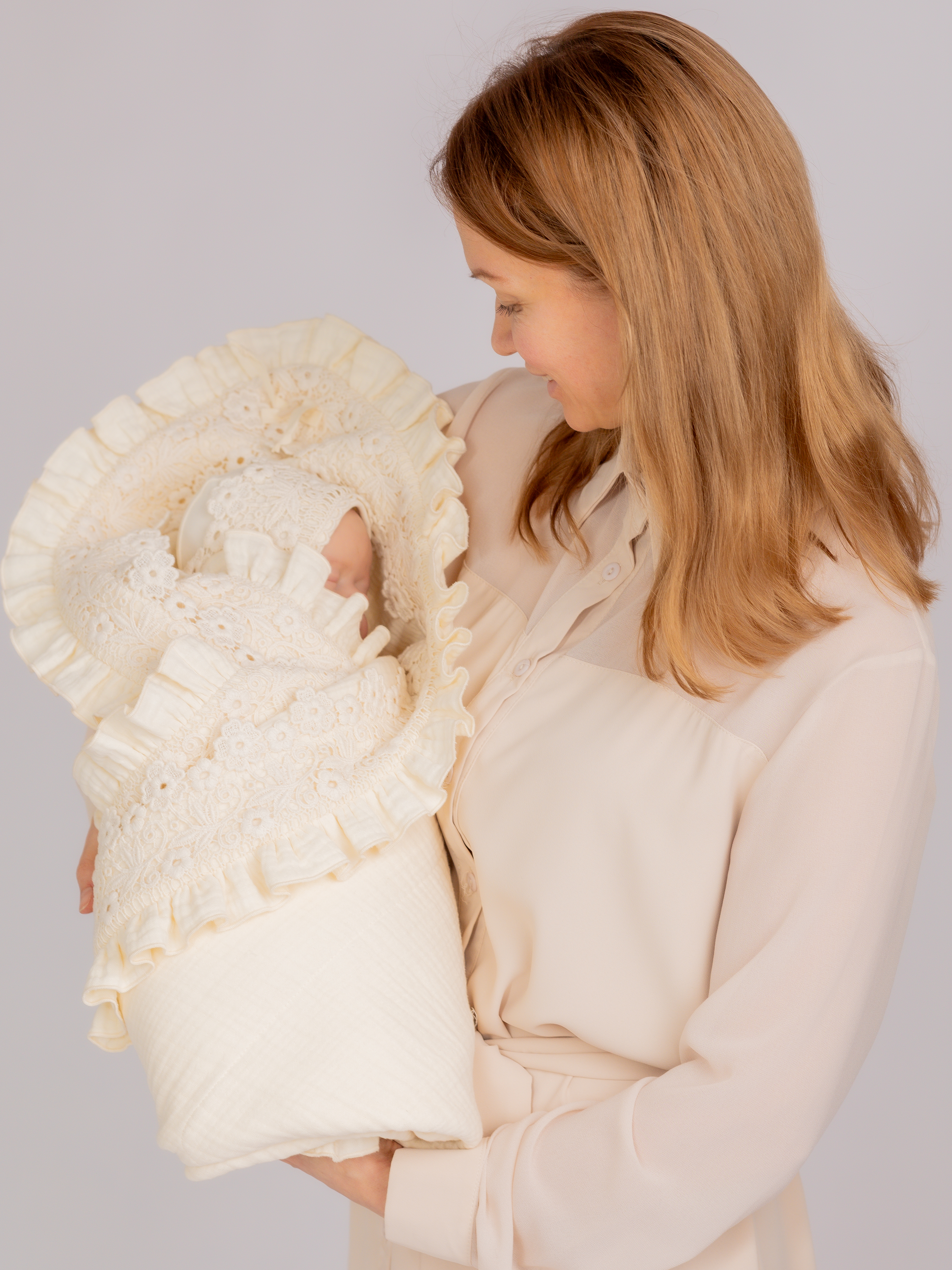 Плед НаследникЪ Выжанова плед для новорожденного 95 x 95 см хлопок - фото 6