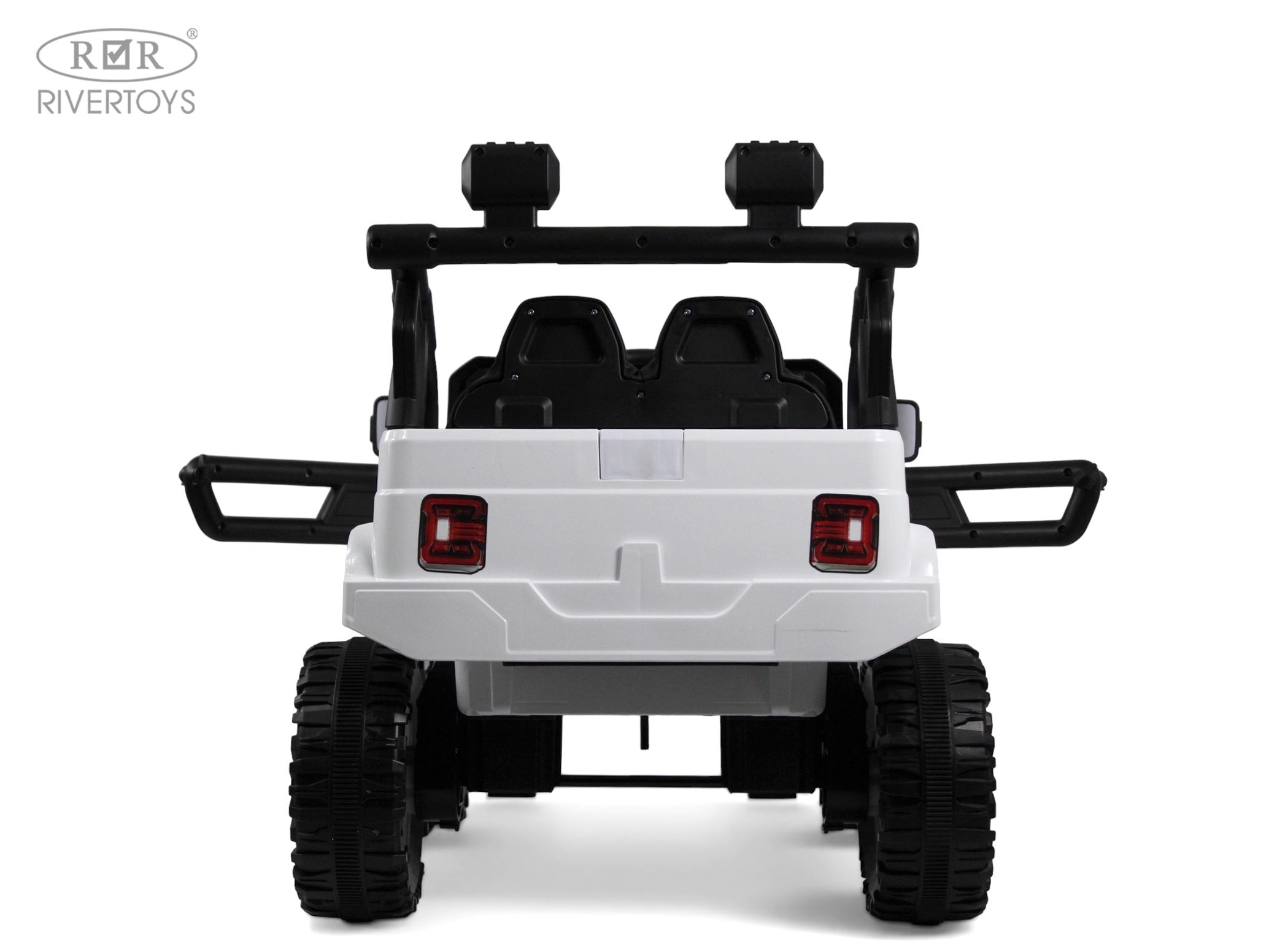 Электромобиль RIVERTOYS М101БХ-WHITE С пультом ДУ - фото 14
