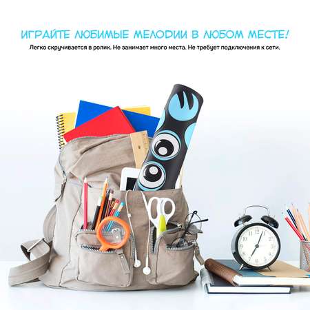 Детская барабанная установка DEMIAND Сat Drum барабаны книга с ритмами наушники 2 педали