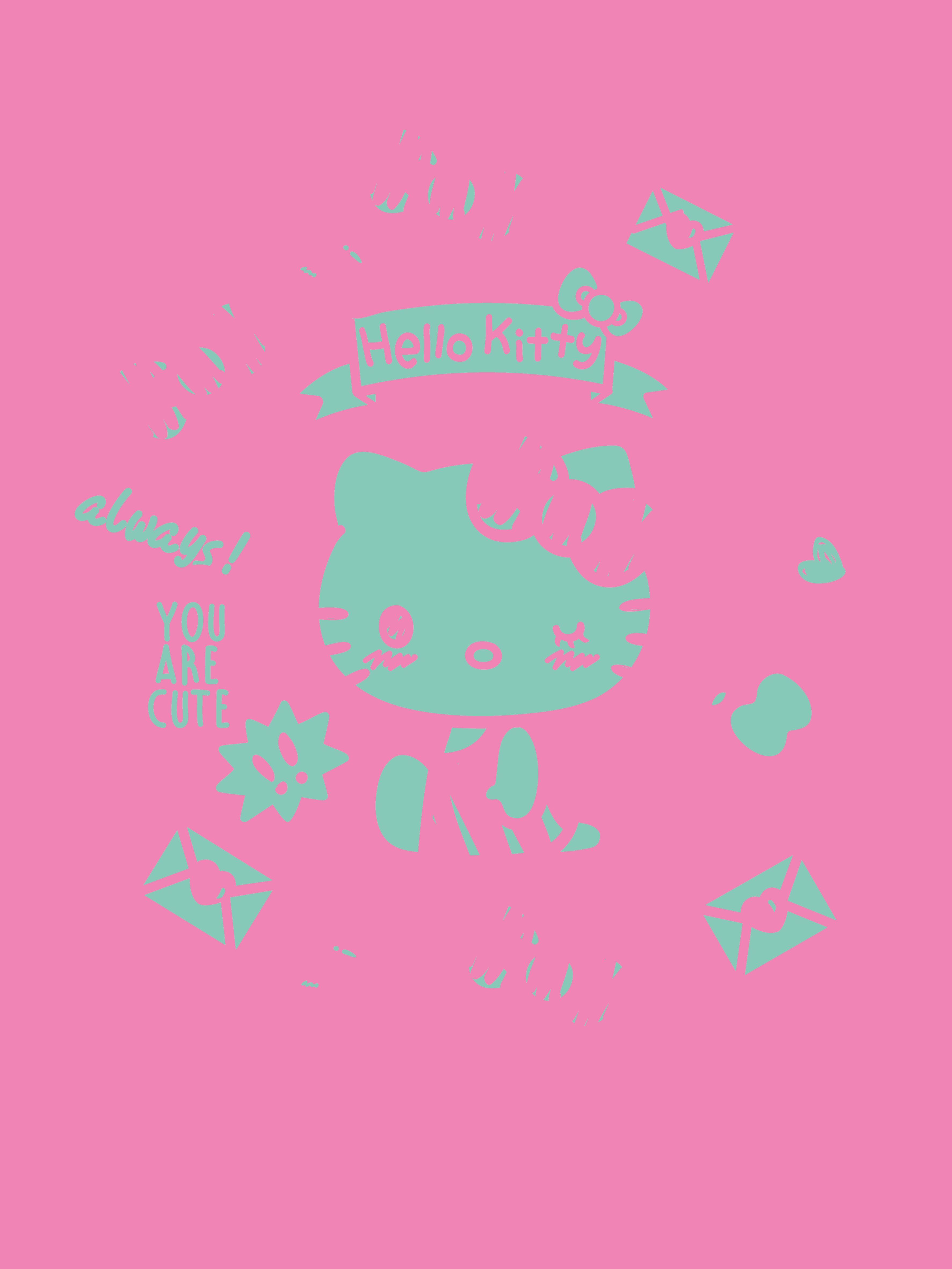 Футболка PRIORITY Hello Kitty розовая - фото 4