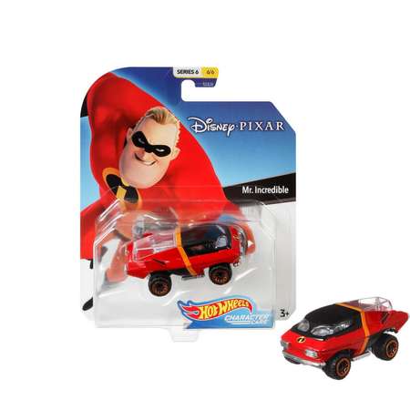 Автомобиль Hot Wheels Герои Disney 1:64