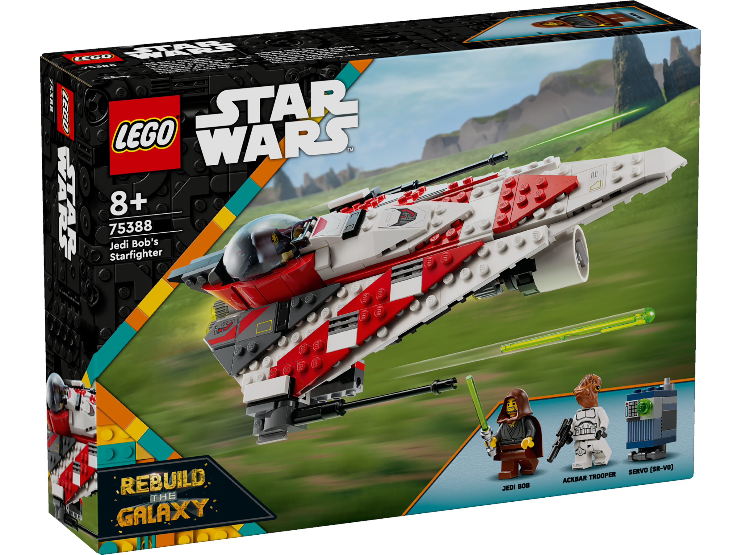 Конструктор LEGO Star Wars Jedi Bobs Starfighter - фото 3