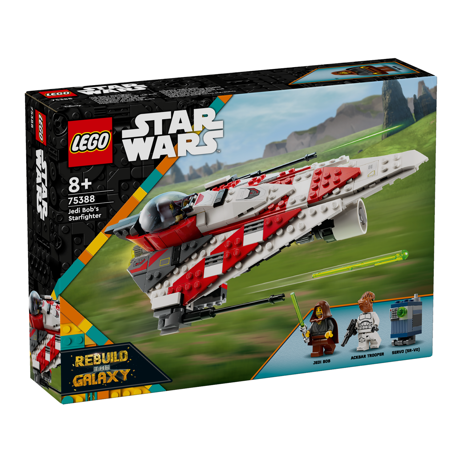 Конструктор LEGO Star Wars Jedi Bobs Starfighter - фото 3