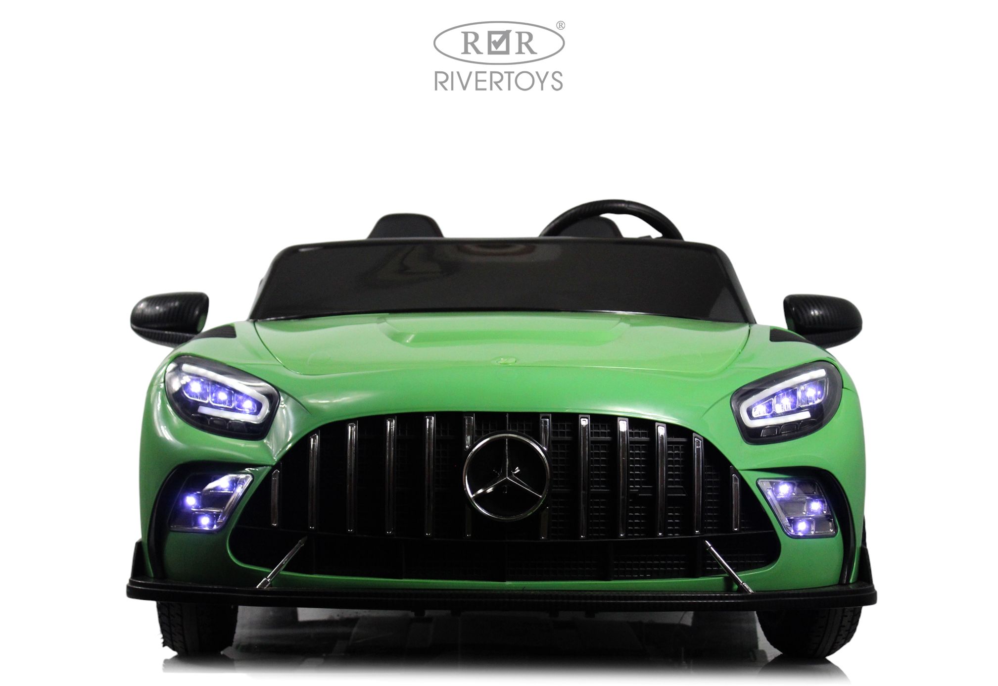 Электромобиль RIVERTOYS Mercedes F999FF-GREEN С пультом ДУ - фото 2