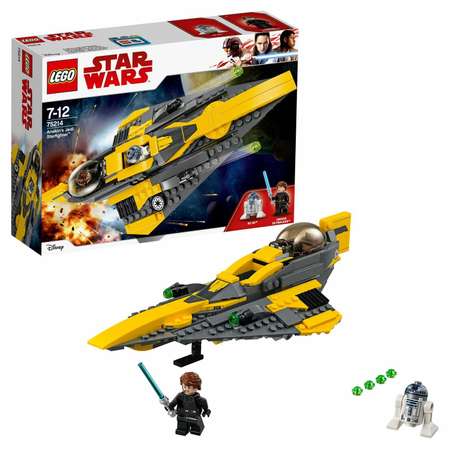 Конструктор LEGO Star Wars Звёздный истребитель Энакина блочный