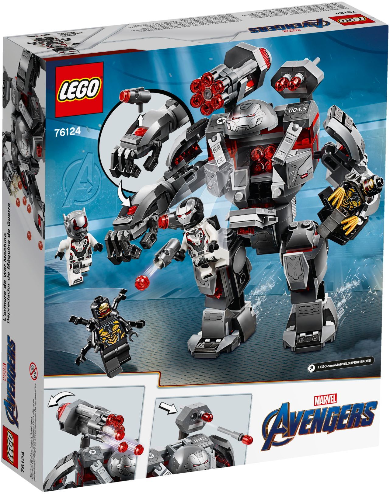Конструктор LEGO Marvel Super Heroes 76124 362 дет. - фото 4