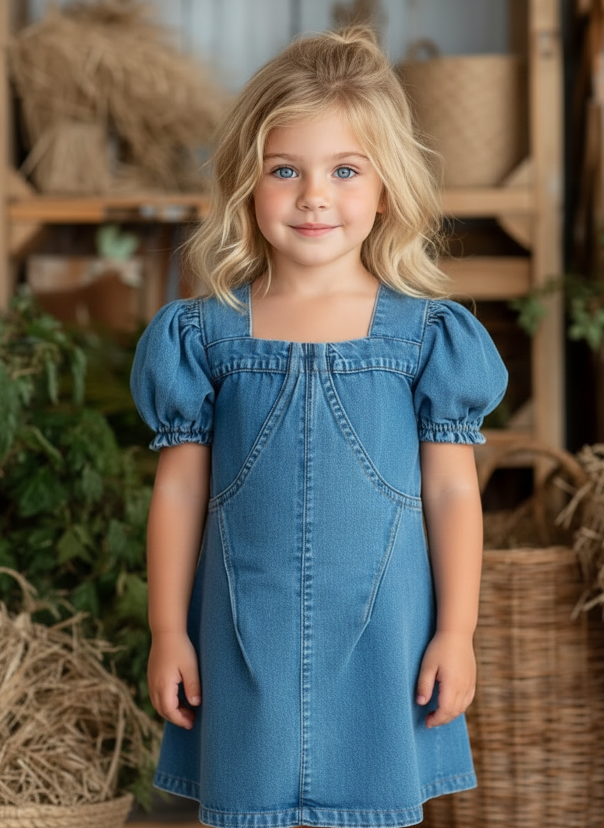 Платье Artcher ПлатьеДжинс001Голубое - фото 5