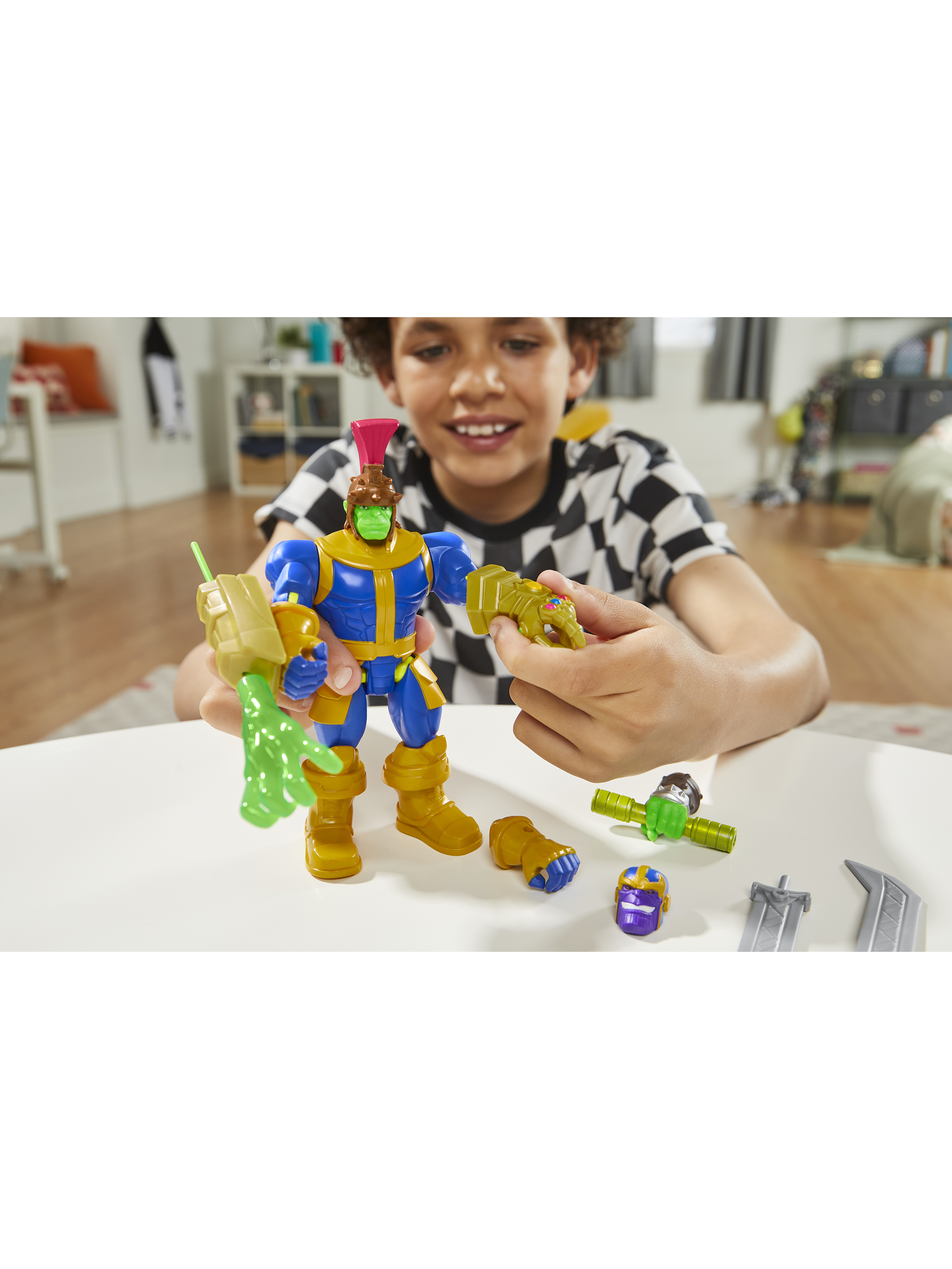 Фигурка Hasbro Делюкс MixMashers Thanos - фото 19