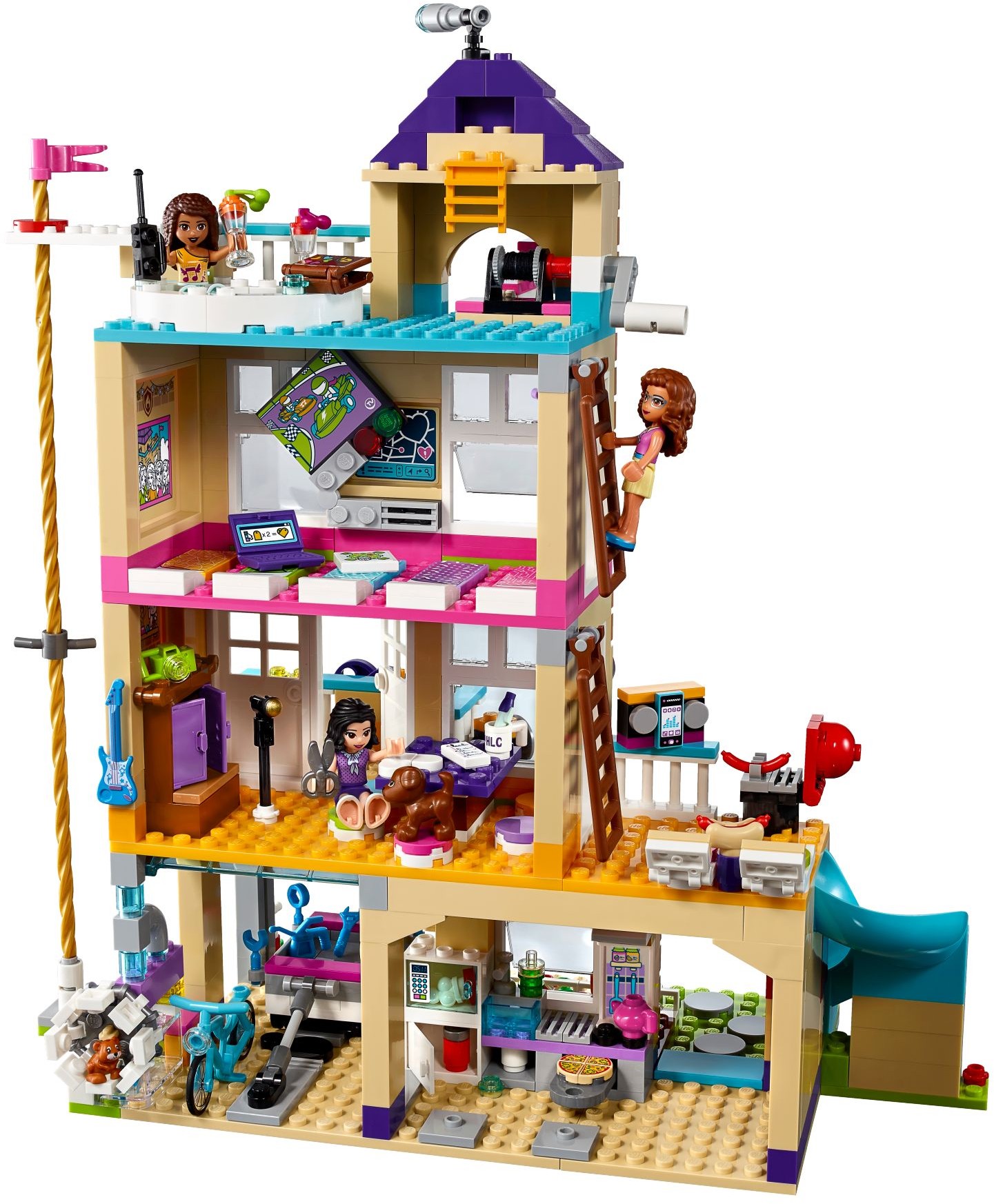 Конструктор LEGO Friends Дом дружбы 41340 722 дет. - фото 4