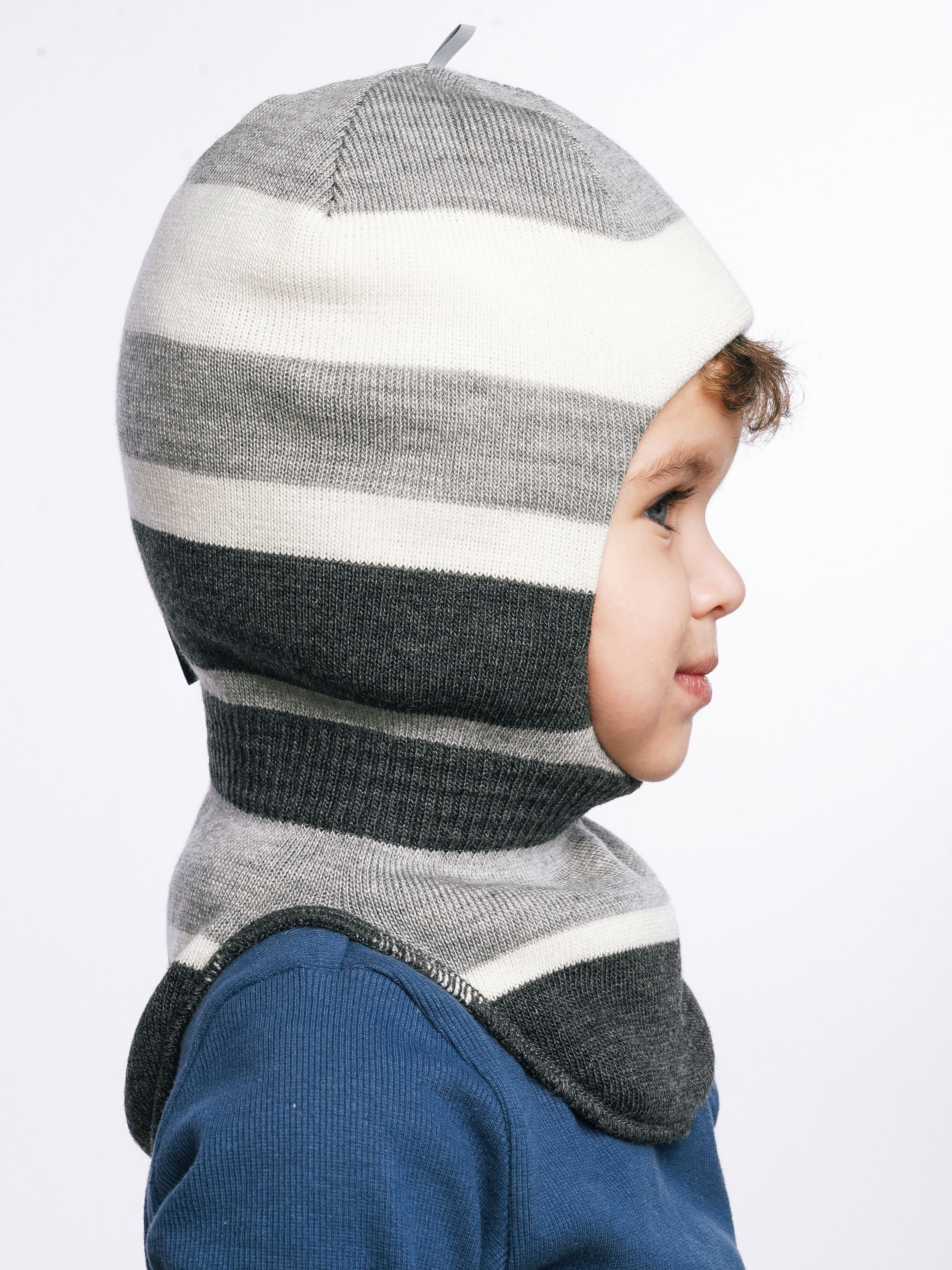 Шапка-шлем ПриКиндер U-W_232205 Цвет: Серый - фото 12