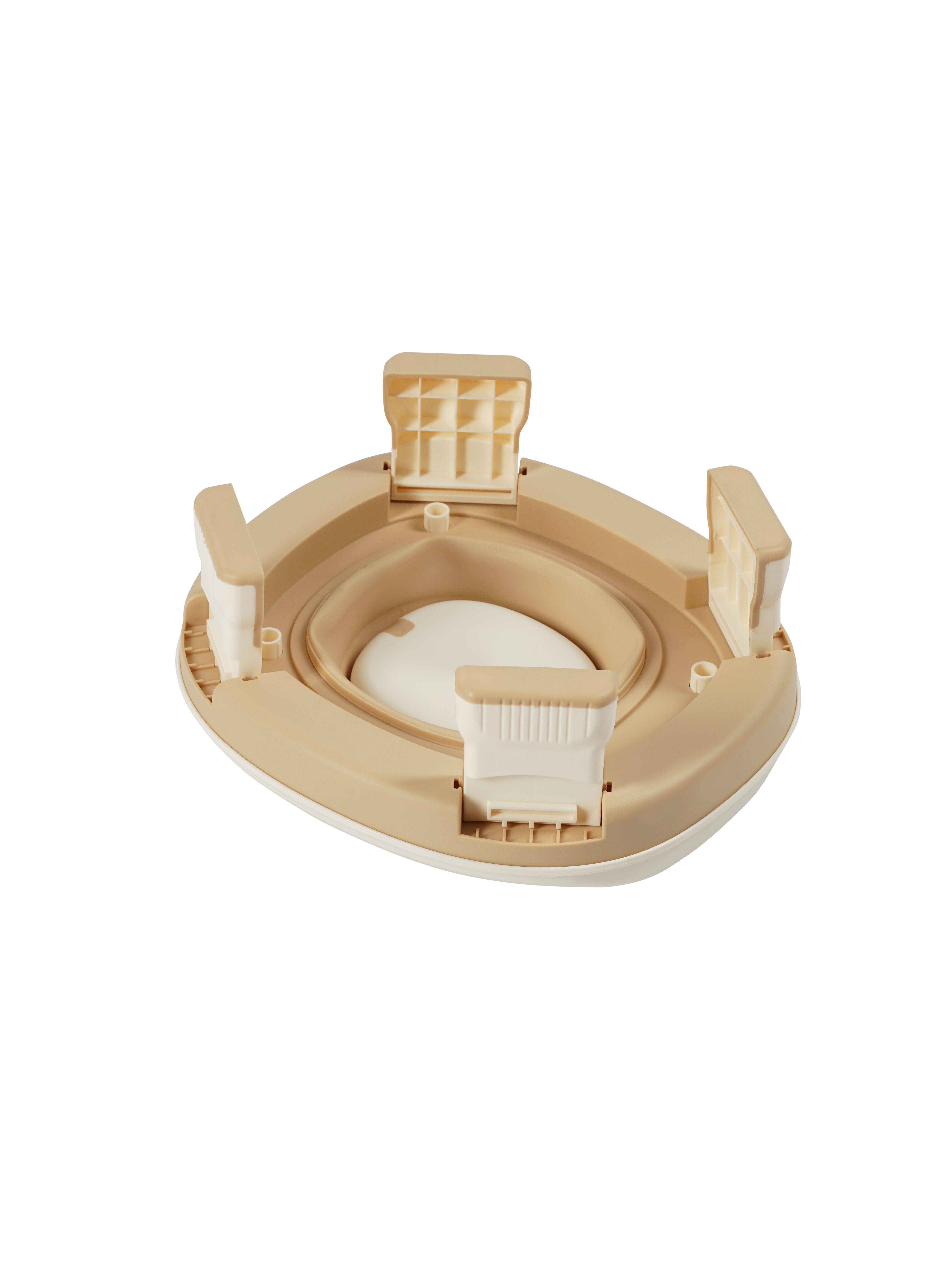 Горшок, накладка на унитаз, пакет BabyRox Smart Дорожный бежевый - фото 5