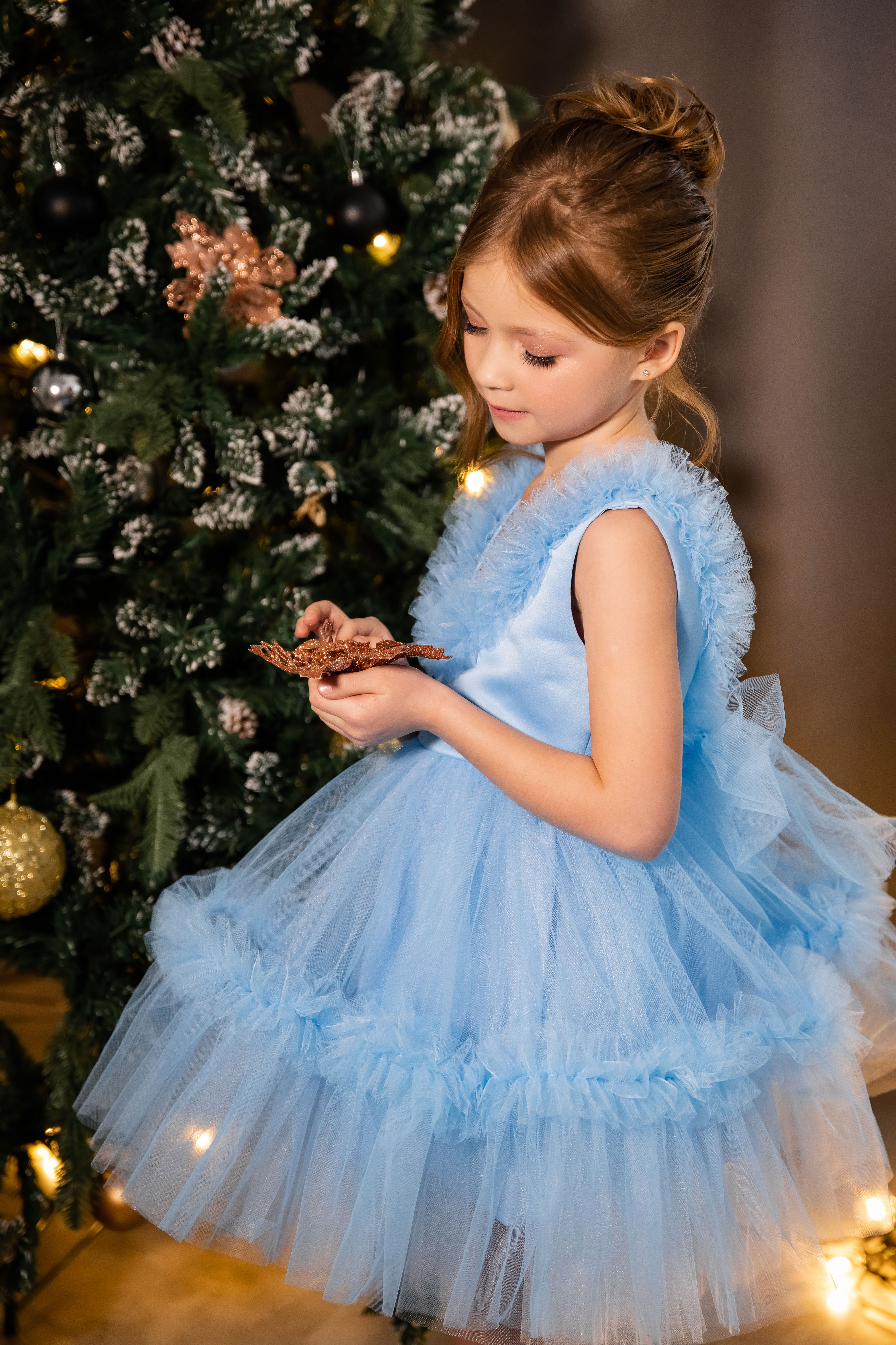 Платье ELLIE by Rina Kutz ПЛ-0925/голубой - фото 6