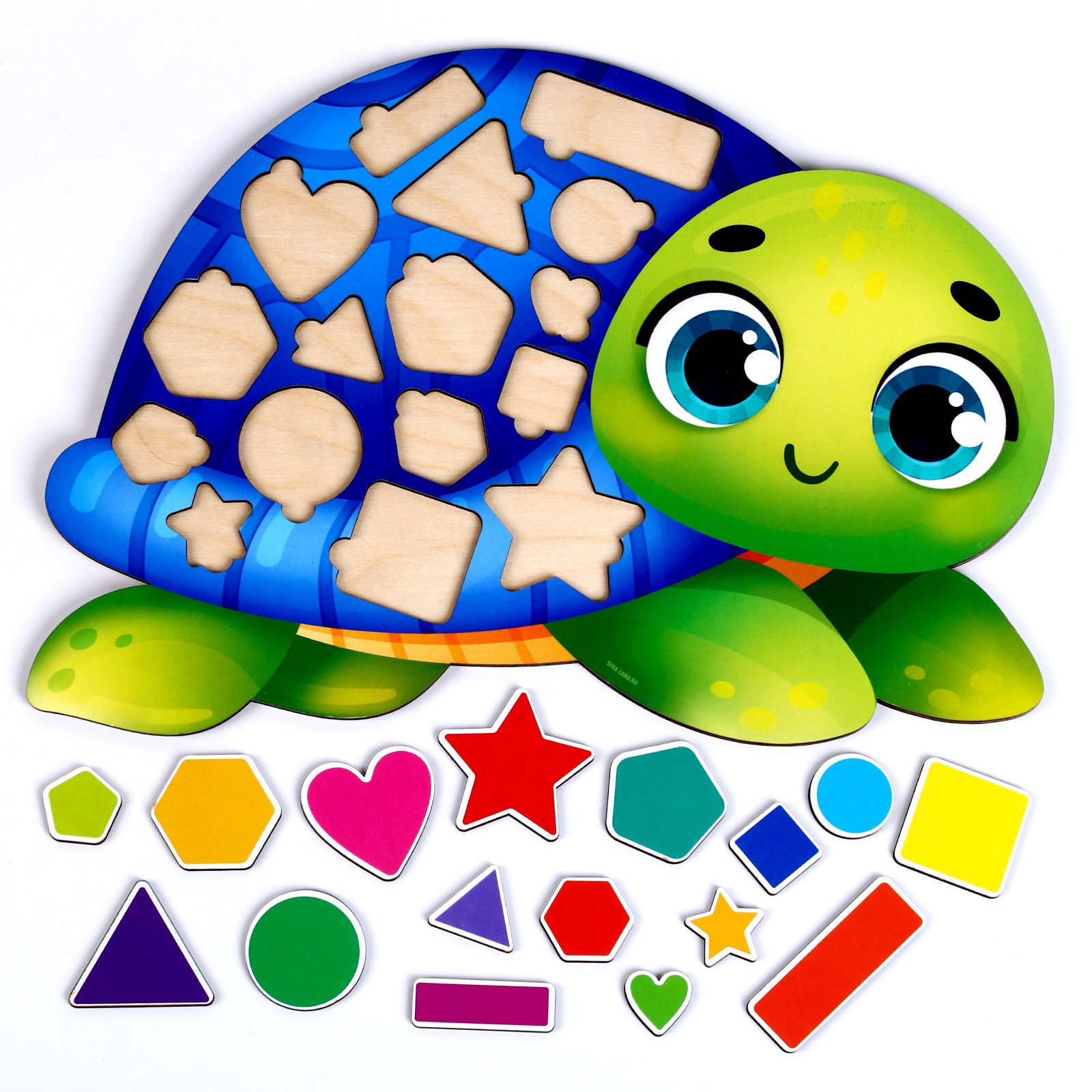 Настольная игра Лесная мастерская Учим формы и цвета - фото 4