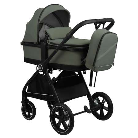 Коляска трансформер JOVOLA Truck, перекидная ручка зеленый