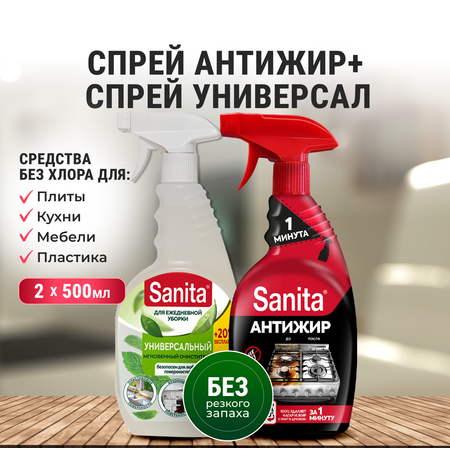 Моющее средство Sanita Sanita 1000 мл универсальное