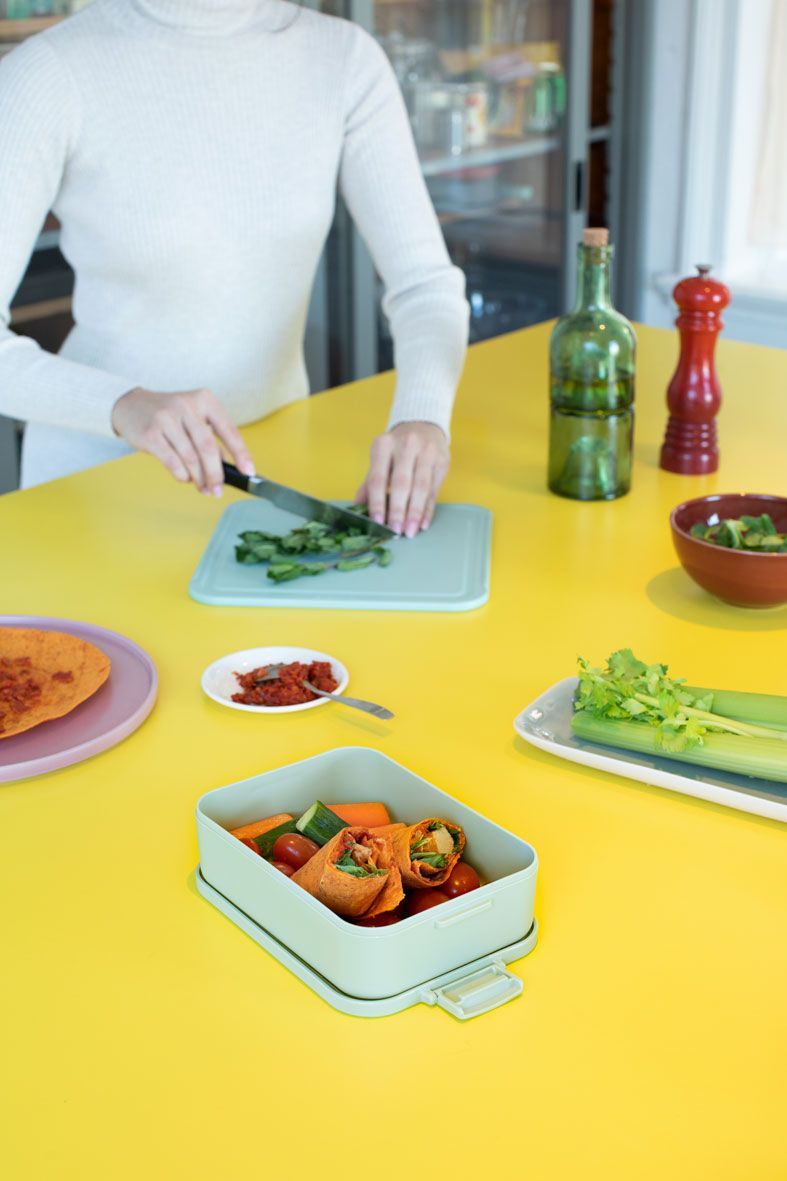 Ланч-бокс Brabantia Make&Take 1л мятно-голубая 206320 - фото 9