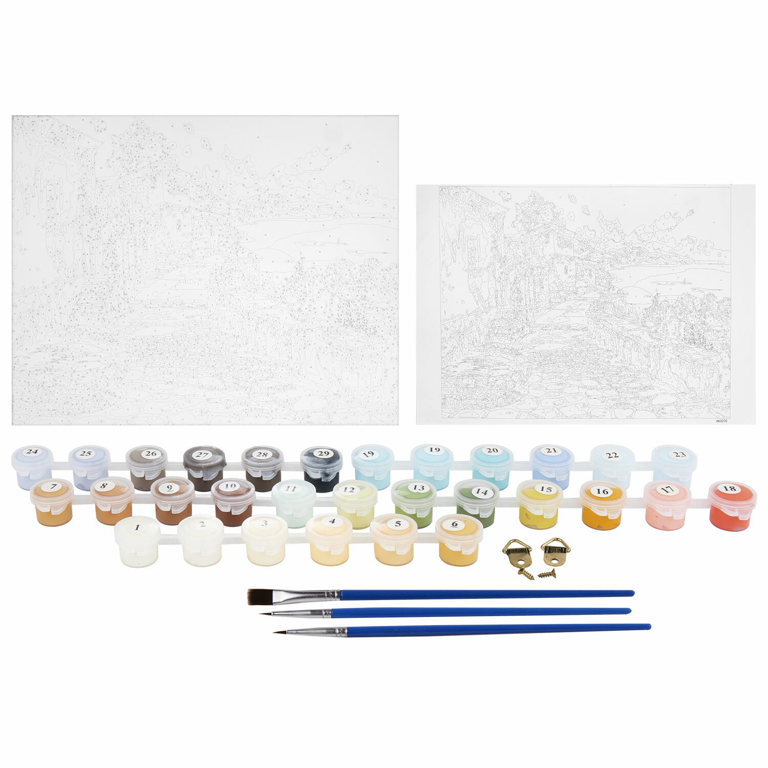 Картина по номерам Остров Сокровищ Пейзаж - фото 8