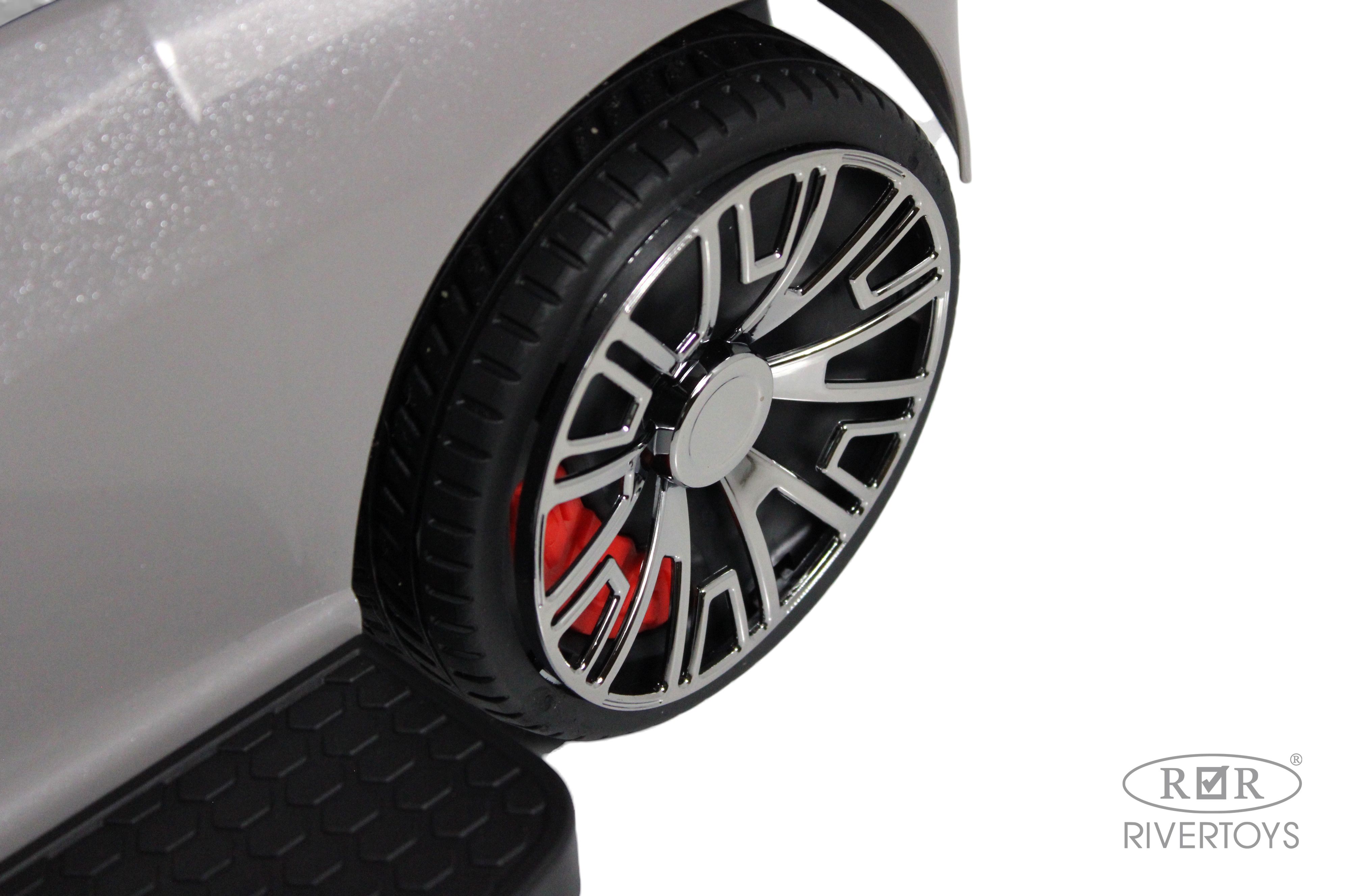 Каталка RIVERTOYS Z005ZZ-BP-GREY серый - фото 7