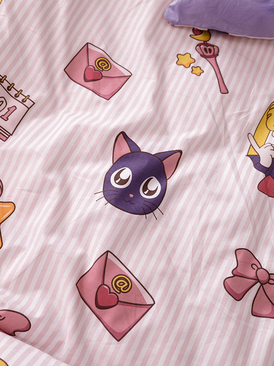 Комплект постельного белья BRAVO kids dreams Аниме простыня на резинке полутораспальный 3 предм. - фото 14