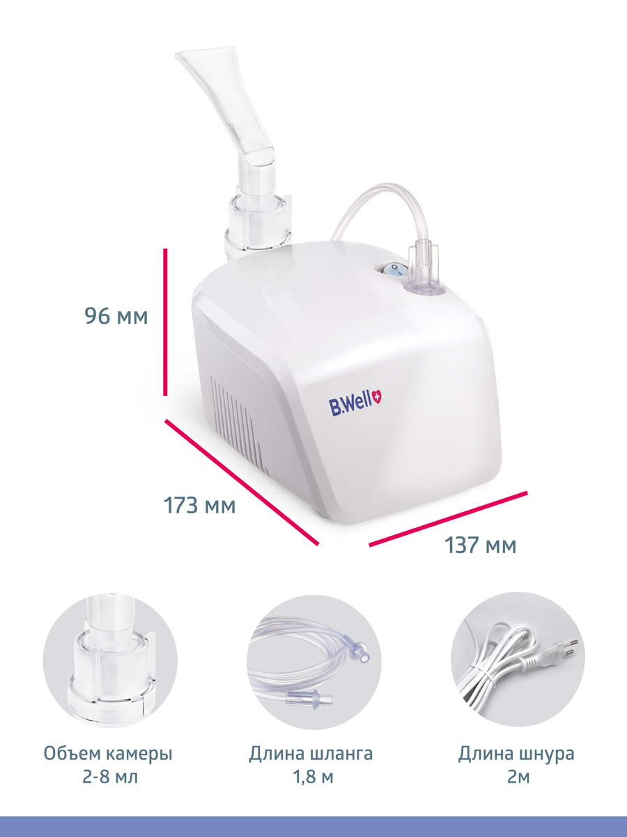 Небулайзер B.Well PRO-110 - фото 14