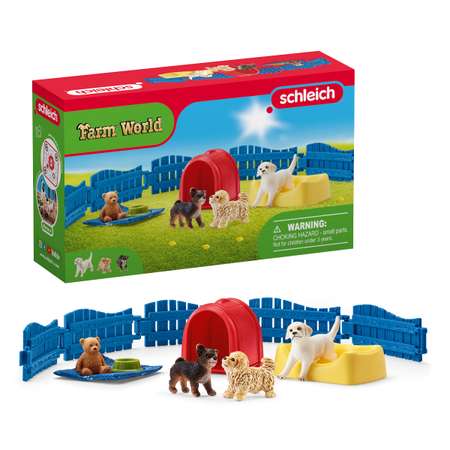 Игровой набор SCHLEICH Манеж для щенков