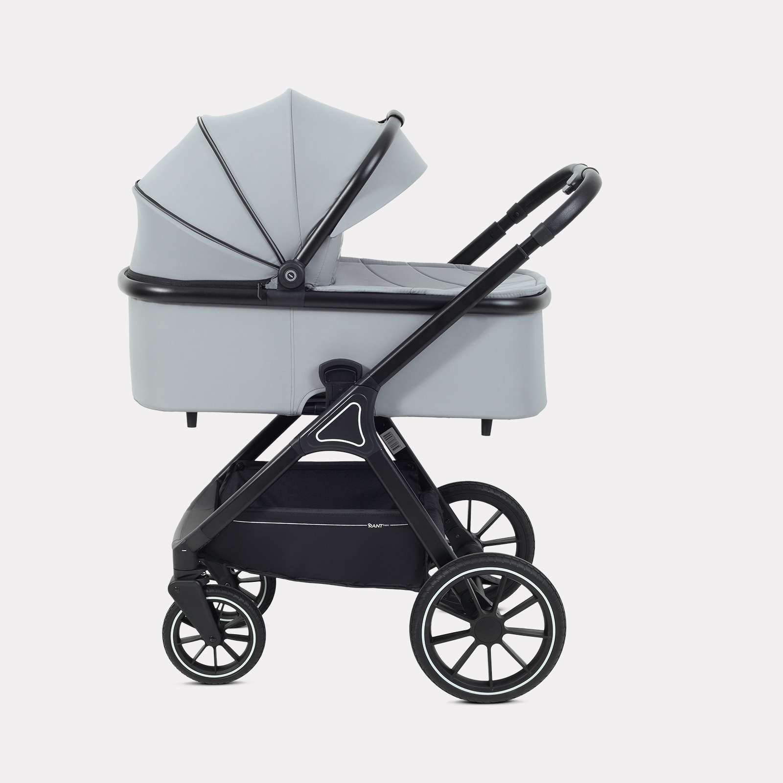 Коляска 2в1 Rant Basic Terra 2в1 серый - фото 5