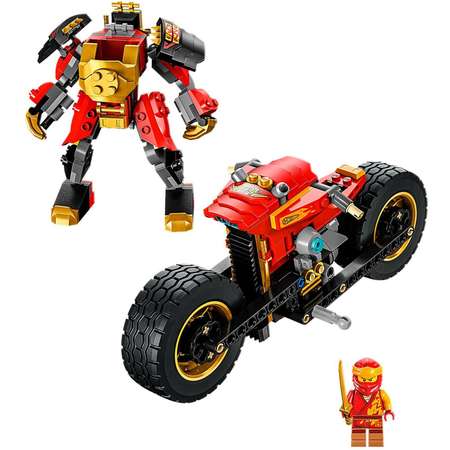 Конструктор LEGO NINJAGO Kais Mech Rider блочный