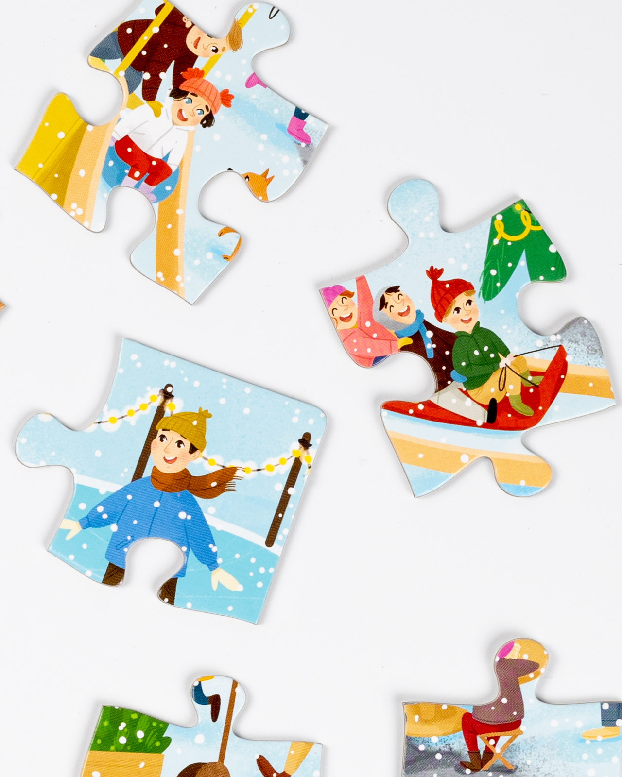 Пазл Харди Гарди Новогодняя ярмарка классический - фото 6