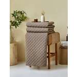 Покрывало Theodora вельвет мокко 180 x 220 см