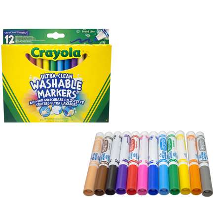 Фломастеры Crayola 12 цв.