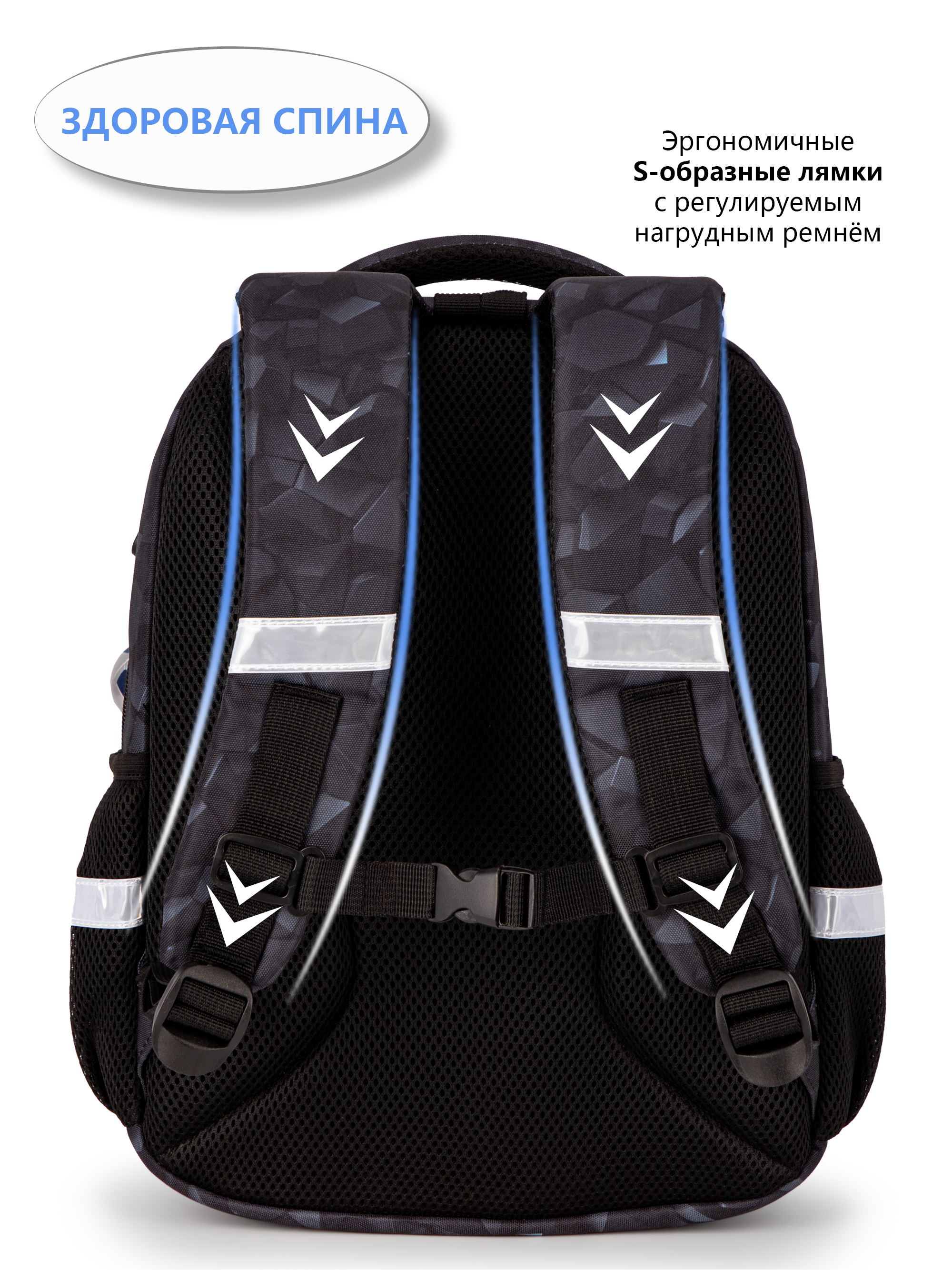 Рюкзак School Standard первокласснику набор 4 в 1 - фото 8