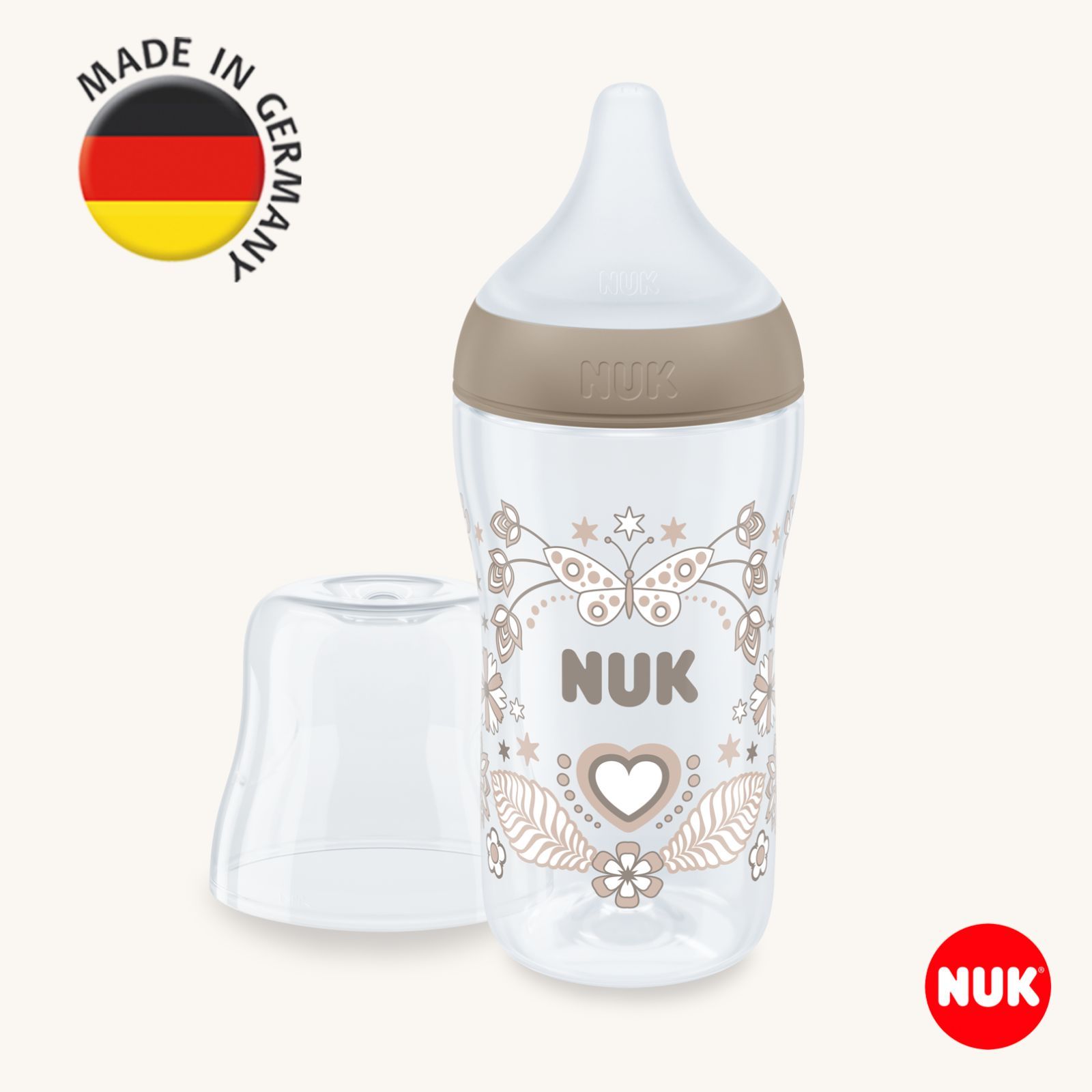 Бутылочка Nuk Natural Feeling 260 мл - фото 2