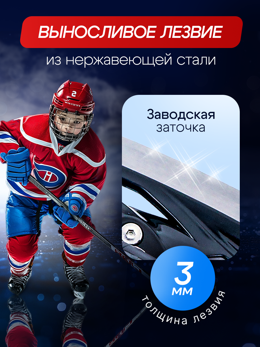 Коньки U-TURN Раздвижные 36-39 - фото 5