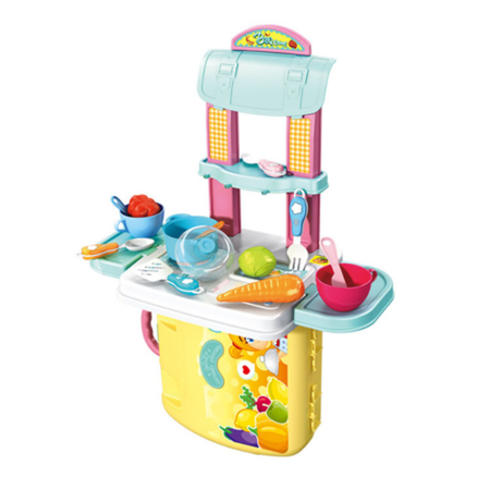Игрушечная кухня SHARKTOYS с аксессуарами: 30 шт.