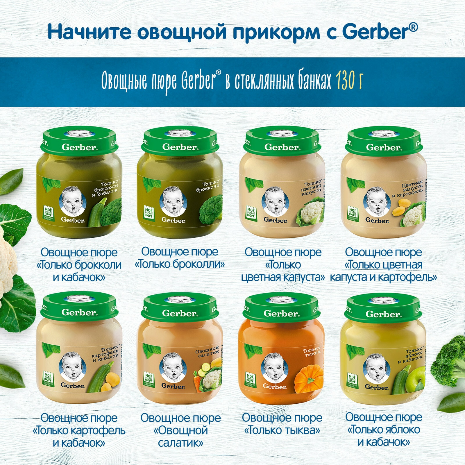Пюре Gerber Индейка с 6 мес 80 г - фото 5