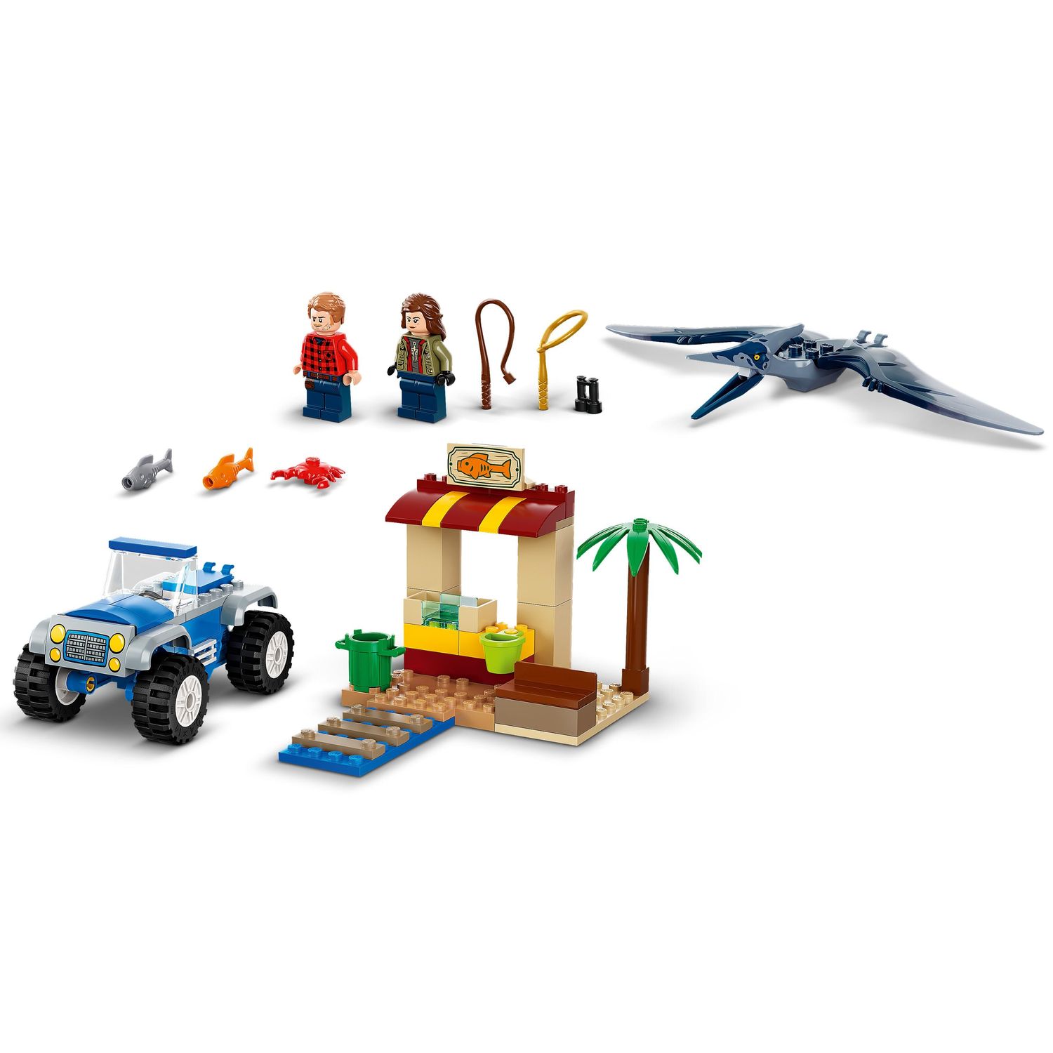 Конструктор LEGO Jurassic World Погоня за Птеранодоном 94 дет. - фото 3